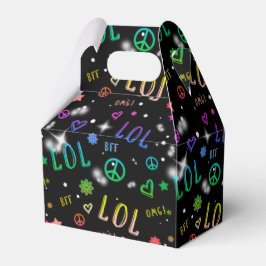 LOL Rainbow Sparkle Födelsedagsfest Förmånslådor Presentaskar