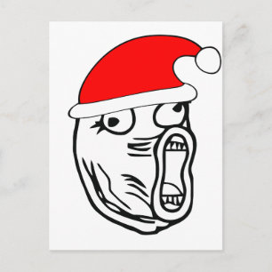 LOL Santa - julafton internetPM Helg Vykort