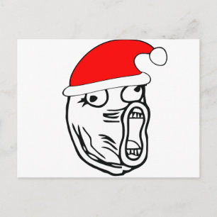 LOL Santa - julafton internetPM Helg Vykort
