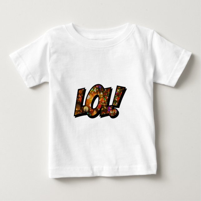 LOL-skratt ut höga Bokeh Tee (Framsida)