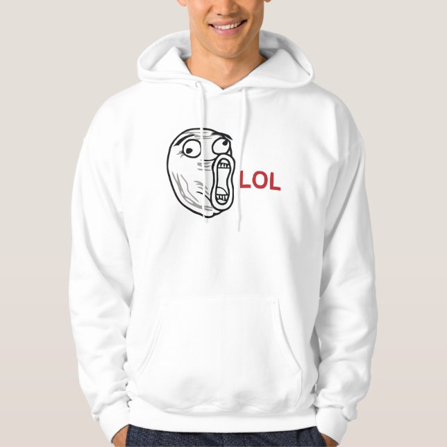 LOL SWEATSHIRT MED LUVA (Framsida)
