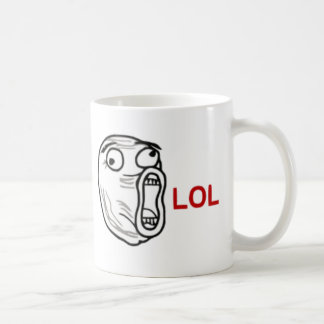 LOL-ursinneansikte Kaffemugg