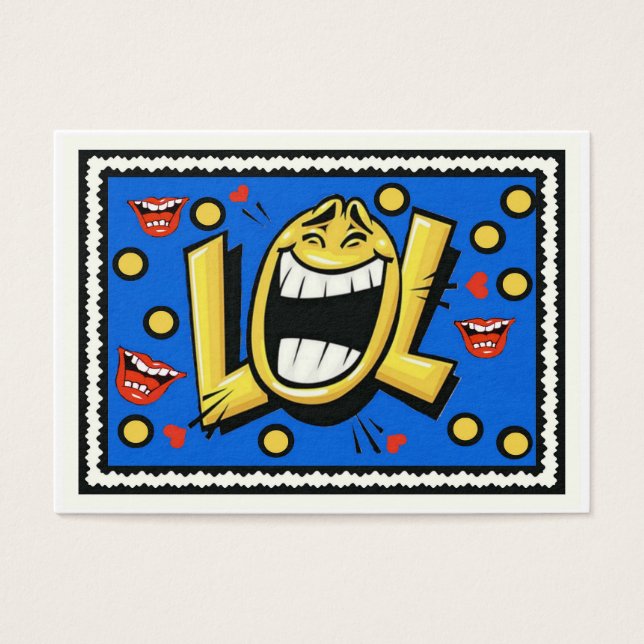 LOL VISITKORT (Framsidan)