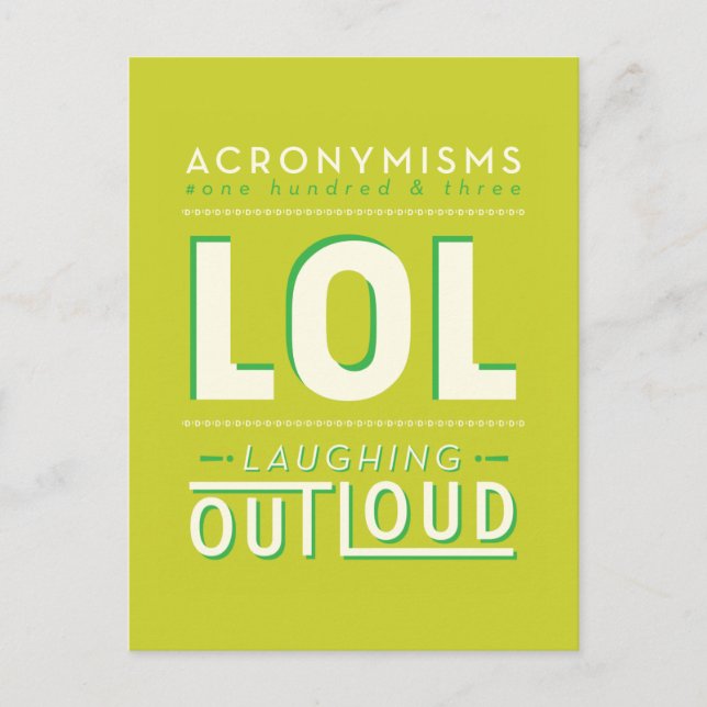 LOL VYKORT (Framsida)