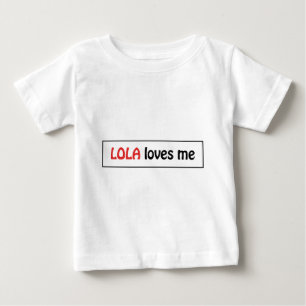 Lola älskar mig tee shirt