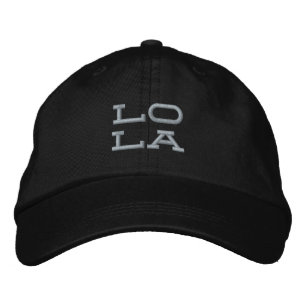 Lola Baseball Hat Broderad Keps