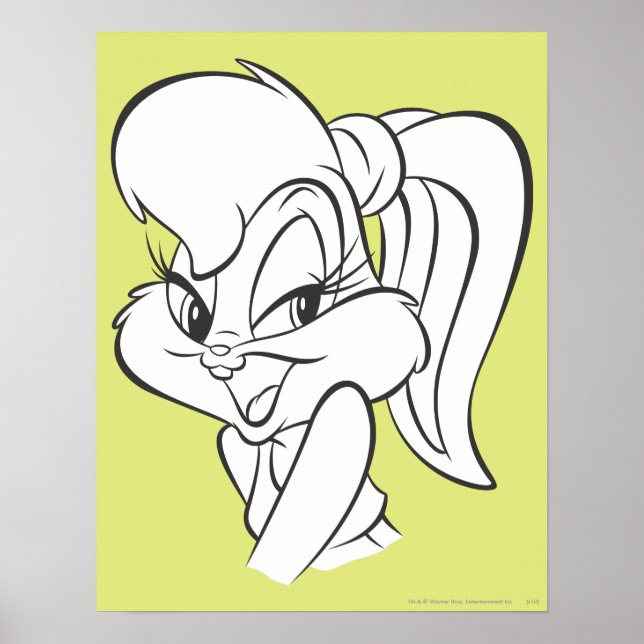 Lola Bunny Expressive 2 Poster (Framsidan)