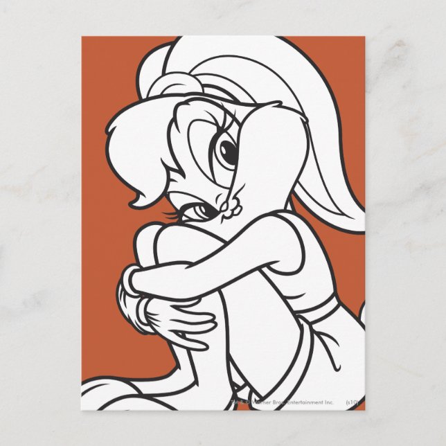 Lola Bunny Flirty Vykort (Framsida)