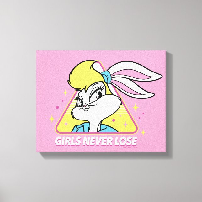 Lola Bunny Girls har aldrig förlorat Canvastryck (Framsida)