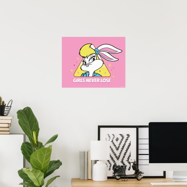Lola Bunny Girls har aldrig förlorat Poster (Hemmakontoret)