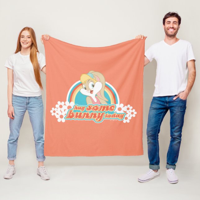 Lola Bunny Hug lite Bunny Idag Fleecefilt (På plats)