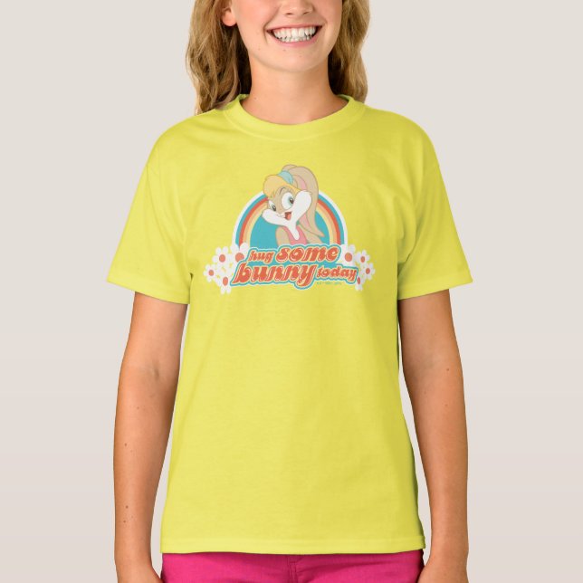 Lola Bunny Hug lite Bunny Idag T Shirt (Framsida)