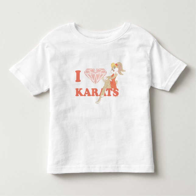 Lola Bunny I Heart Karats T Shirt (Framsida)
