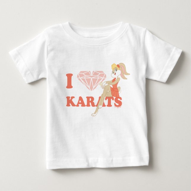 Lola Bunny I Heart Karats T Shirt (Framsida)