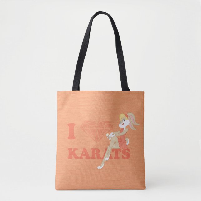 Lola Bunny I Heart Karats Tygkasse (Framsida)