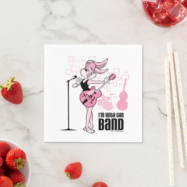 Lola Bunny Jag är med bandet Pappersservett (Insitu)