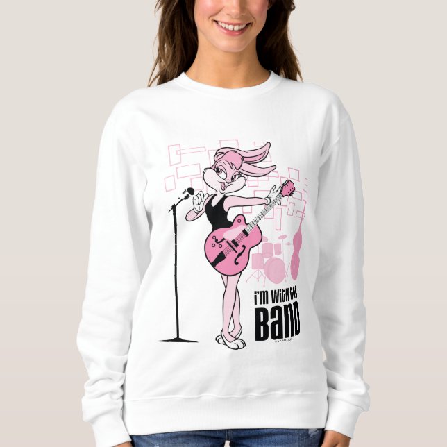 Lola Bunny Jag är med bandet T Shirt (Framsida)