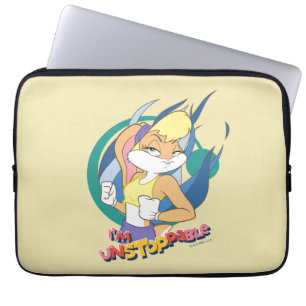 Lola Bunny "Jag är Obörlig" Laptop Fodral
