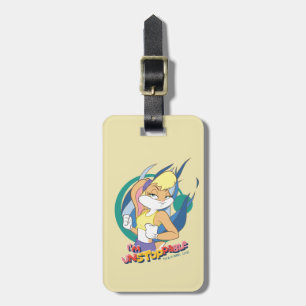 Lola Bunny "Jag är ostoppbar" Bagagebricka