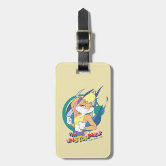 Lola Bunny "Jag är ostoppbar" Bagagebricka