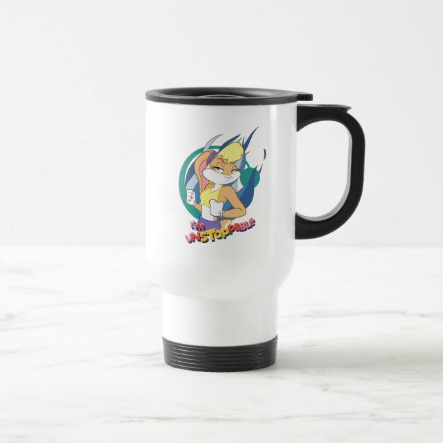 Lola Bunny "Jag är ostoppbar" Resemugg (Höger)