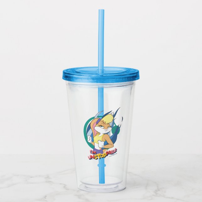 Lola Bunny "Jag är ostoppbar" Take Away Mugg (Framsida)