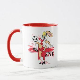 Lola Bunny Team England Fotbollsgrafik Mugg
