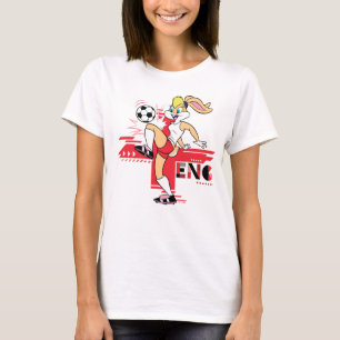 Lola Bunny Team England Fotbollsgrafik T Shirt