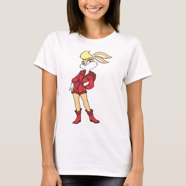Lola Bunny Toppen Cute Tee Shirt (Framsida)