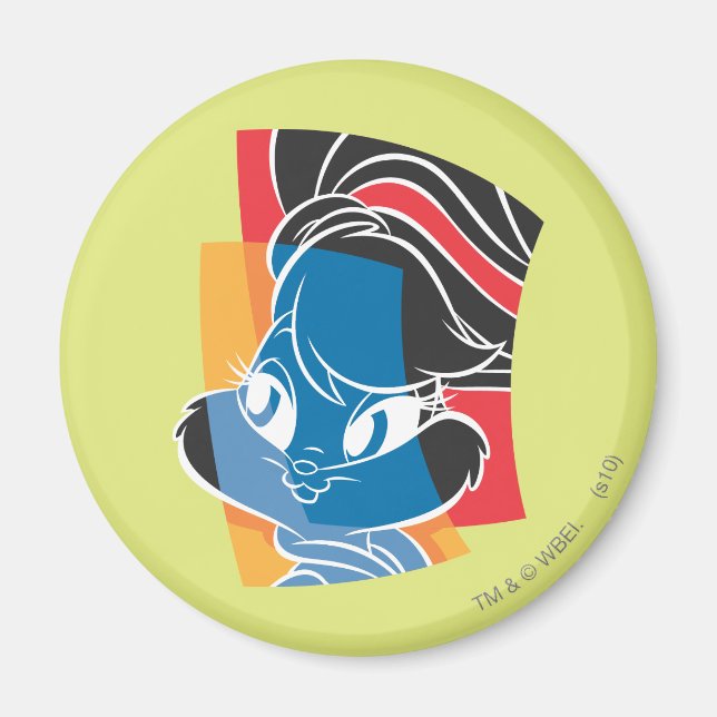 Lola Bunny Uttryck 4 Magnet (Framsidan)