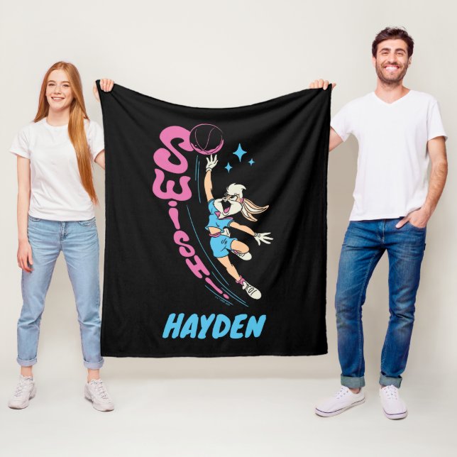 Lola Buny "SWISH"! Basketball Dunk Fleecefilt (På plats)