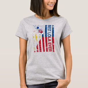 Lola Filipino Grandma Philippines T Shirt