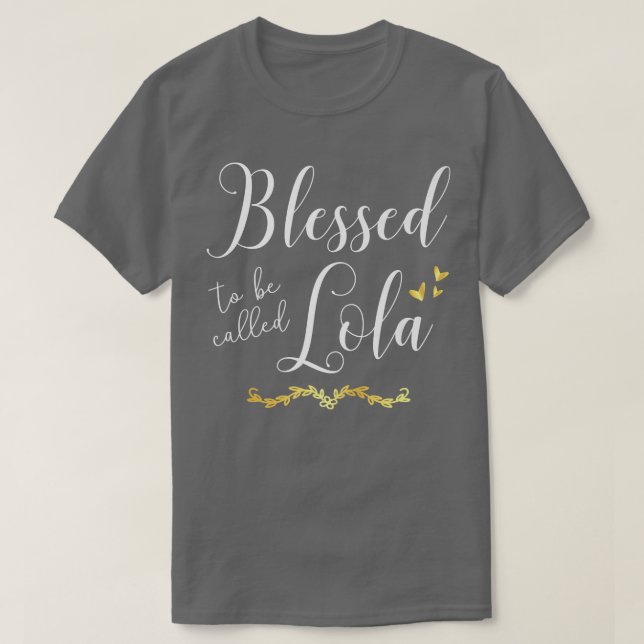 Lola Filipino Grandma Women For Mors dag and C T Shirt (Design framsida)