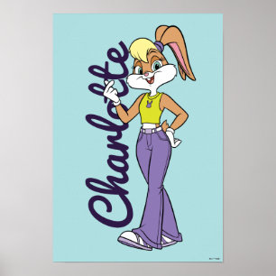 Lola Finger Heart Poster