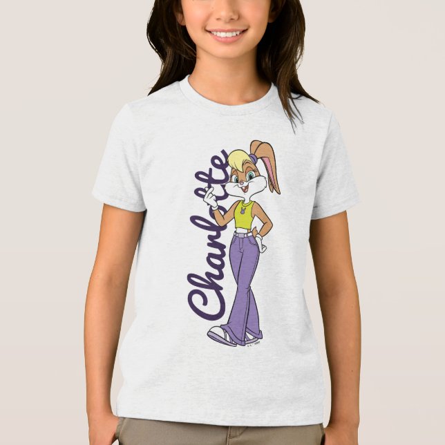 Lola Finger Heart T Shirt (Framsida)