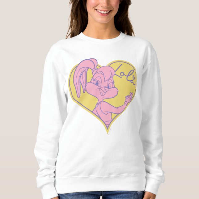 Lola Heart Namnteckning T Shirt (Framsida)