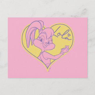 Lola Heart Namnteckning Vykort