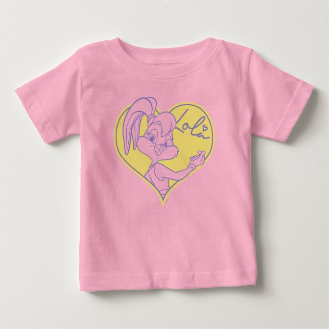 Lola Heart Signatur T Shirt (Framsida)