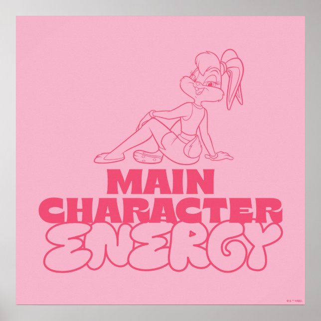 Lola Main Character Energy Poster (Framsidan)