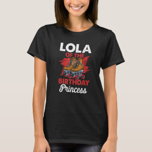 Lola of the Bday Quote Princess Roller Skates Skat T Shirt