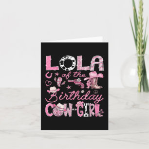 Lola of the Birthday Cow-girl Rodeo Western Coquet Kort