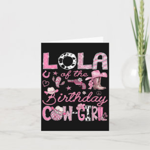 Lola of the Birthday Cow-girl Rodeo Western Coquet Kort