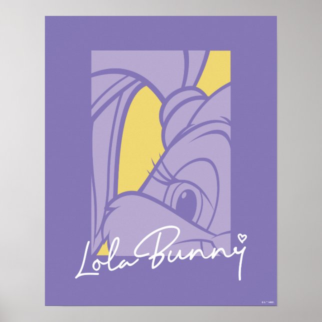 Lola Porträtt Autograph Poster (Framsidan)