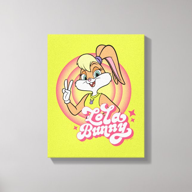 Lola Retro LOONEY TUNES™ Ringar Canvastryck (Framsida)