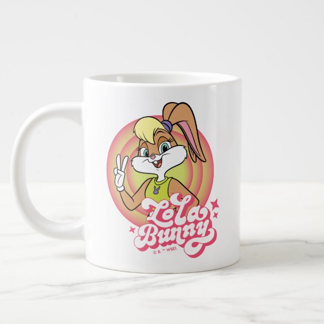 Lola Retro LOONEY TUNES™ Ringar Jumbo Mugg (Vänster)