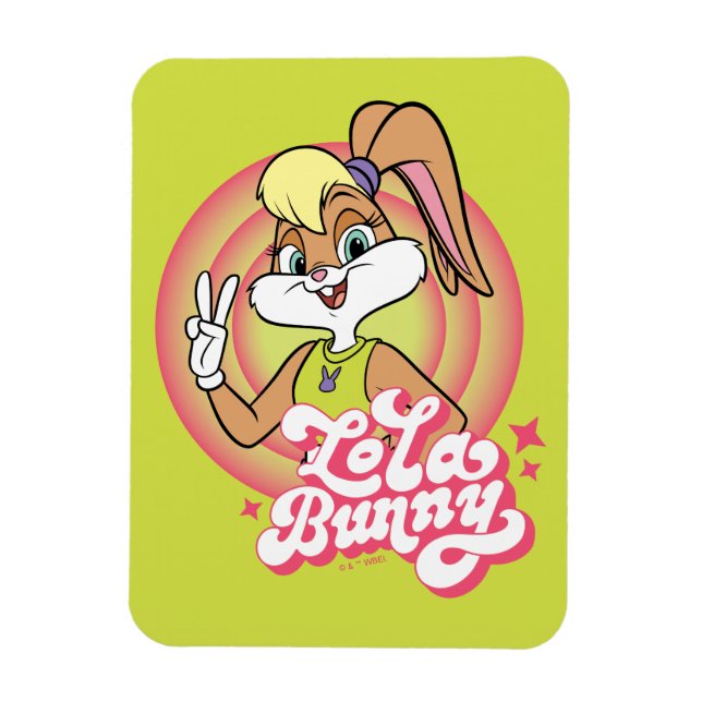 Lola Retro LOONEY TUNES™ Ringar Magnet (Vertikal)
