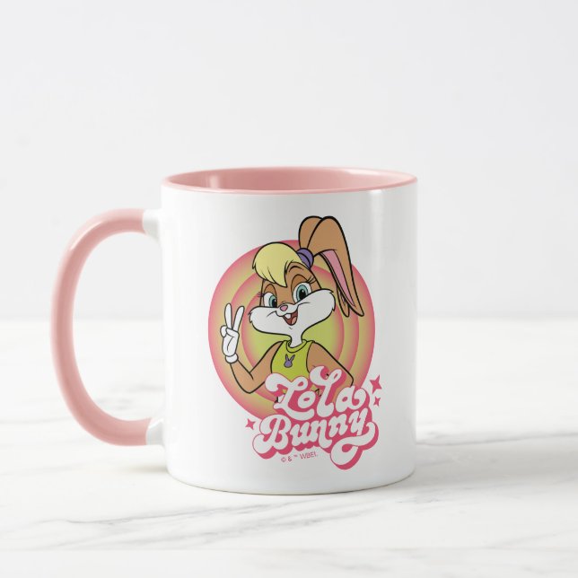 Lola Retro LOONEY TUNES™ Ringar Mugg (Vänster)