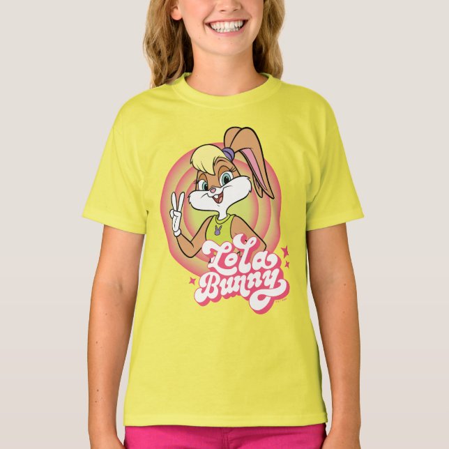 Lola Retro LOONEY TUNES™ Ringar T Shirt (Framsida)