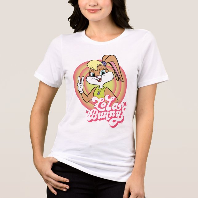 Lola Retro LOONEY TUNES™ Ringar T Shirt (Framsida)