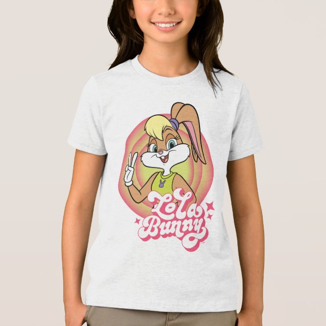 Lola Retro LOONEY TUNES™ Ringar T Shirt (Framsida)